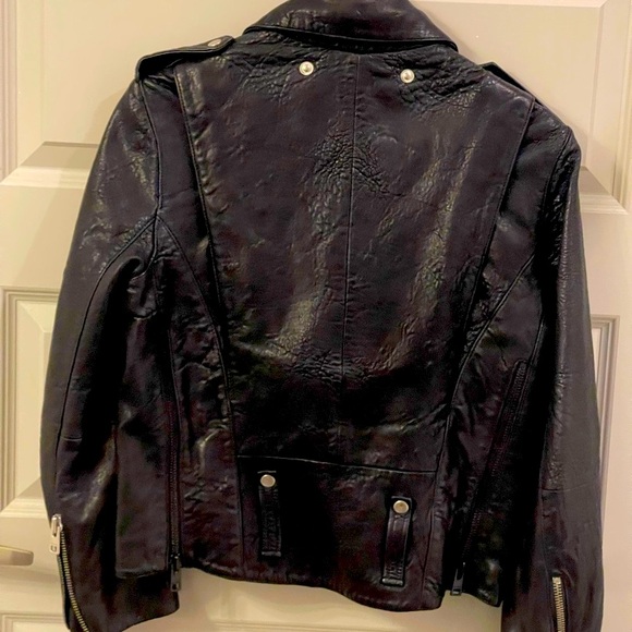 Stunning Zadig & Voltair Black Leather Jacket! Lamb skin - Picture 4 of 15